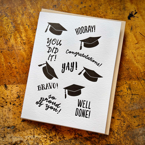 Congrats Graduate- Grad Caps
