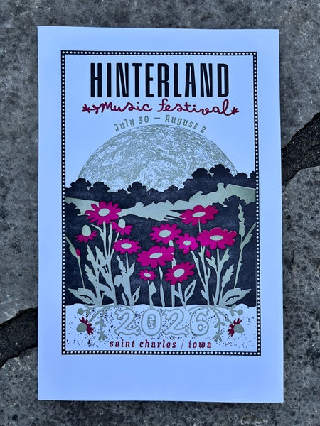 Hinterland 2026 Letterpress Print (Copy)