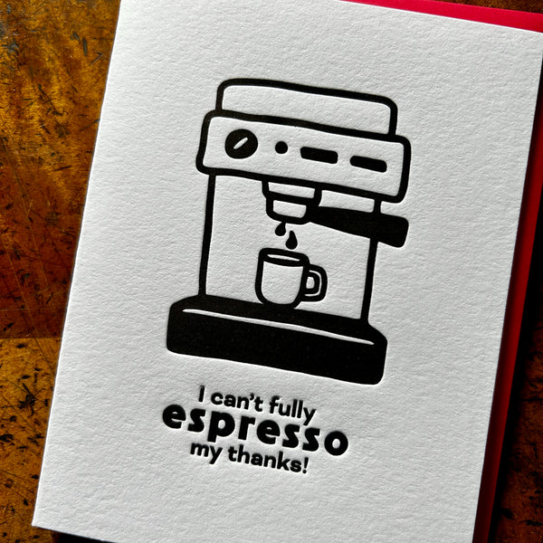 Espresso Thanks