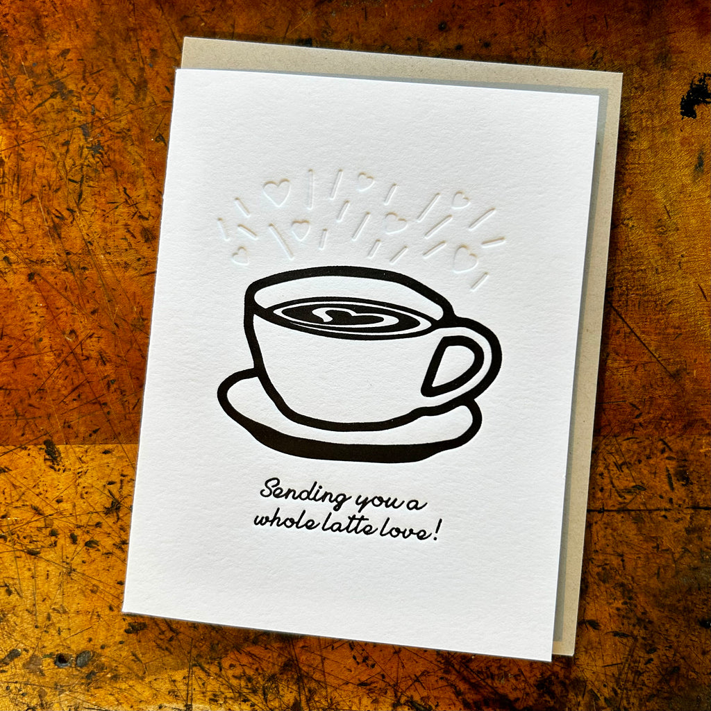 Sending You a latte love!