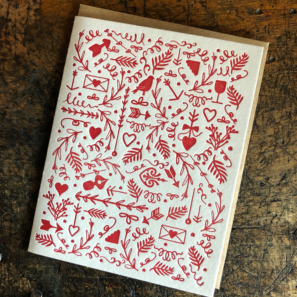 Love Doodle Card
