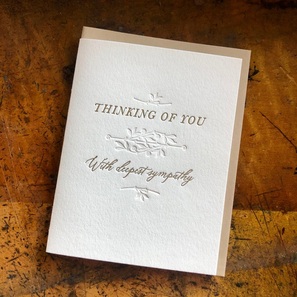 Sympathy, Thinking of You