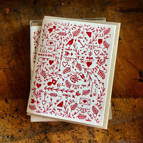 Love Doodle Card