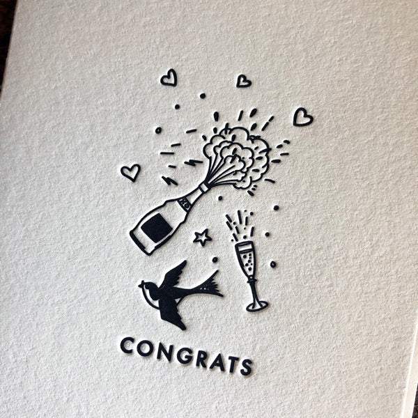 Congrats -- Celebrate Card