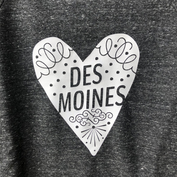 Des Moines Heart Sweatshirt