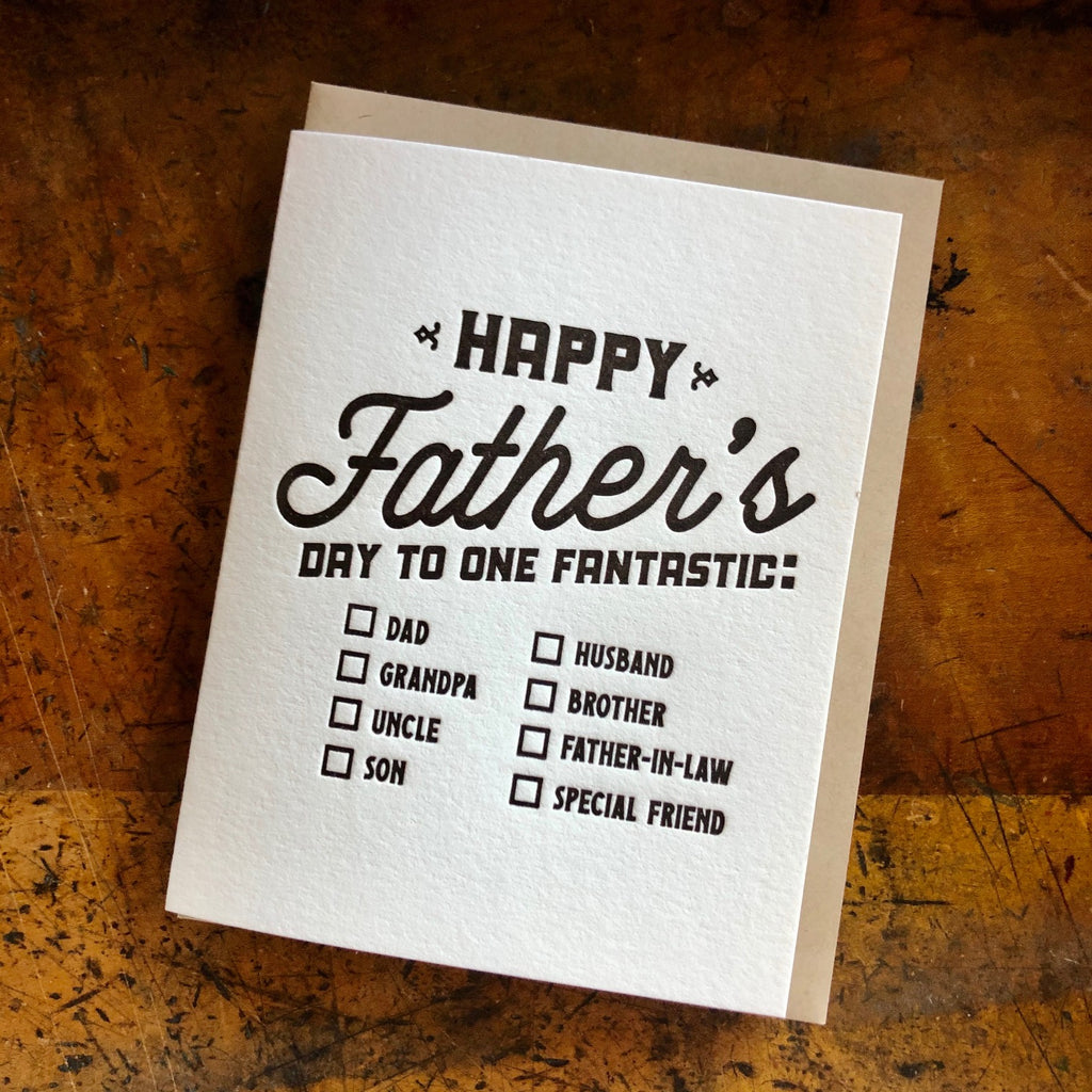 Happy Father's Day Check the Box