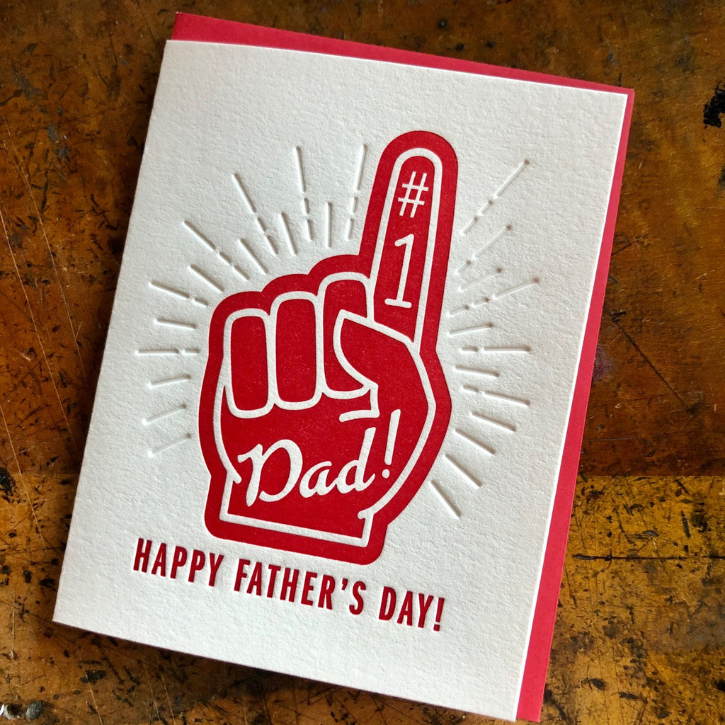 Happy Father's Day Foam Hand