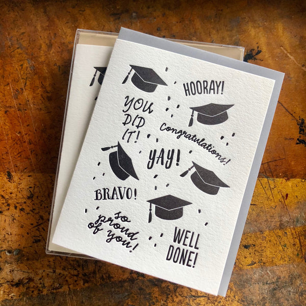 Congrats Graduate- Grad Caps
