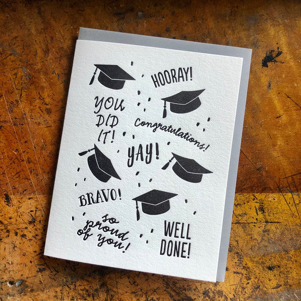 Congrats Graduate- Grad Caps
