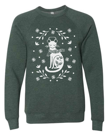 Winter Cat Sweatshirt