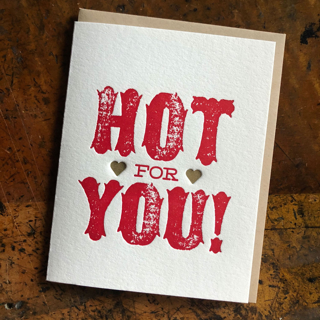 Hot for You card