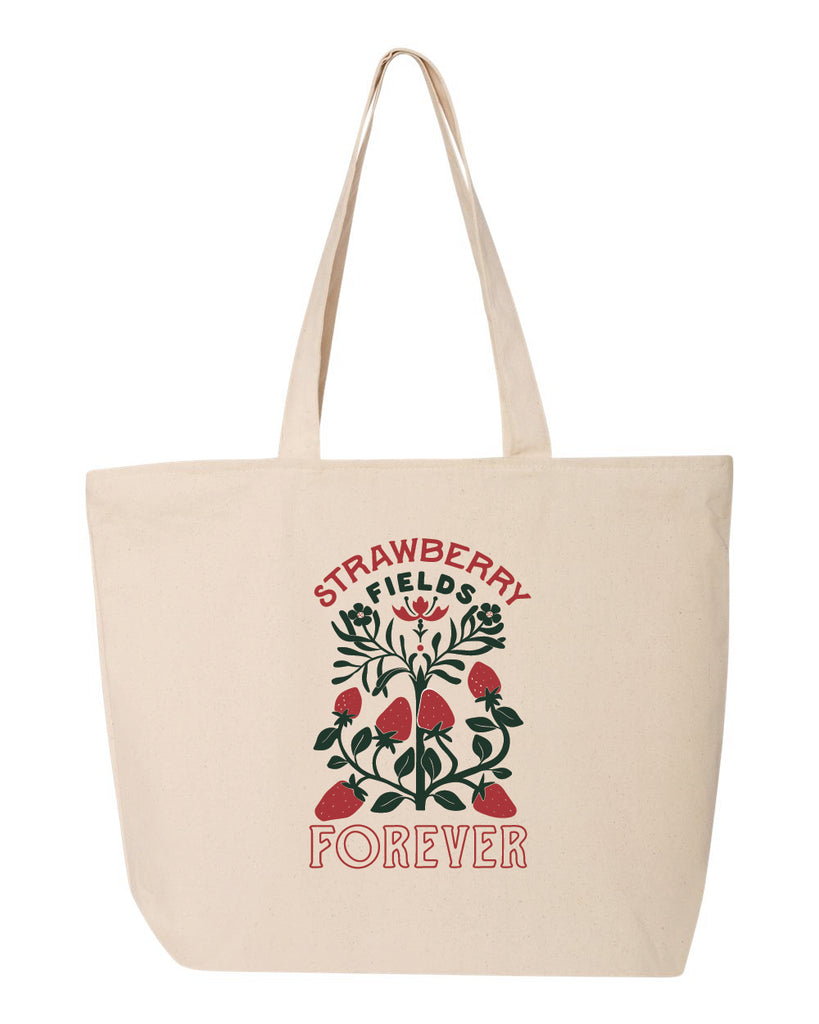 Strawberry Fields Forever Tote